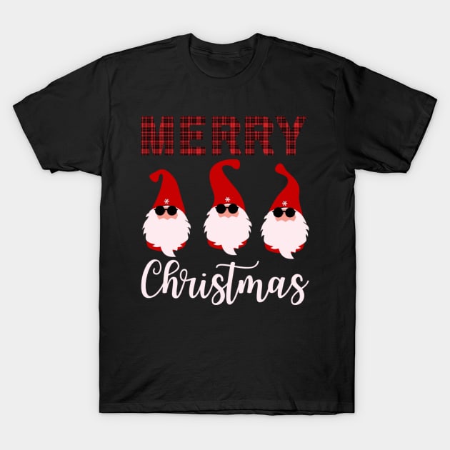 Merry Christmas Gnomes Funny Christmas T-Shirt by Your dream shirt